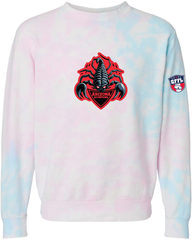 GFFL CREWNECK ARIZONA SCORPIONS LOGO SWEATER