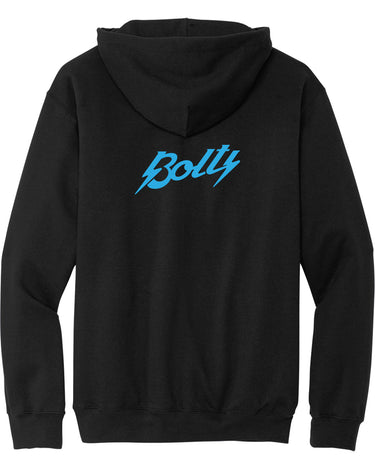 PDXFH HOODY BOLTS BLUE LOGO