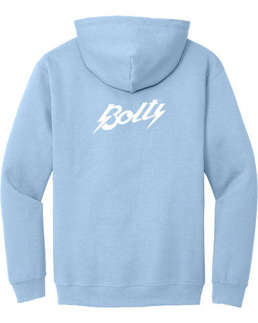 PDXFH HOODY BOLTS WHITE LOGO
