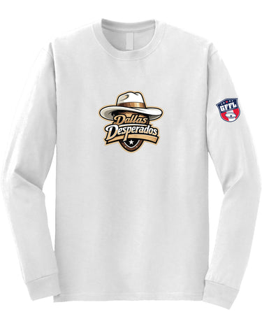 GFFL LS DALLAS DESPERADOS LOGO TEE
