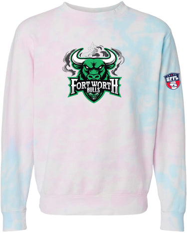 GFFL CREWNECK FORT WORTH BULLS LOGO SWEATER