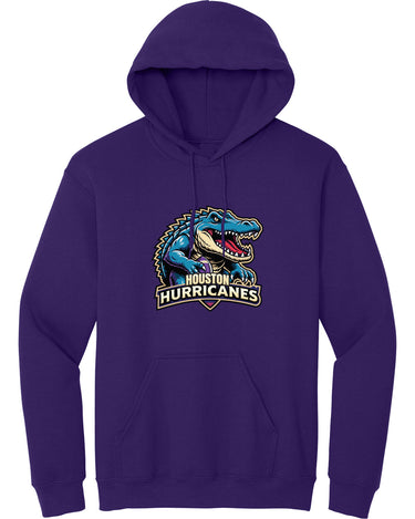GFFL HOODY HOUSTON HURRICANES LOGO