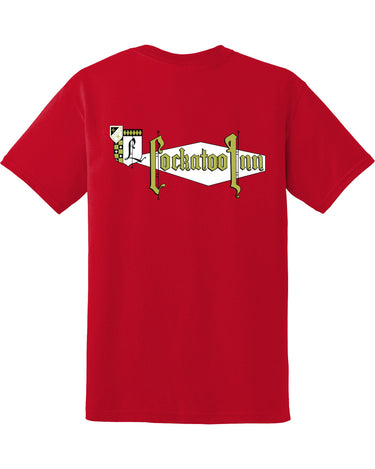 COCKATOO INN CIRCLE BLACK LOGO TEE