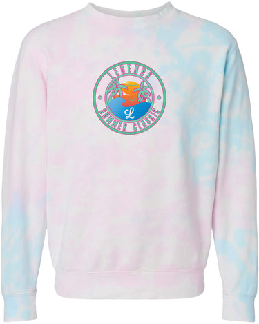 LSC CREWNECK TEAL LOGO SWEATER
