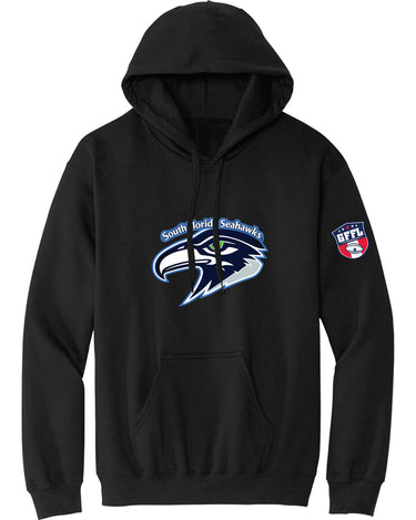 GFFL HOODY SOUTH FLORIDA SEAHAWKS LOGO