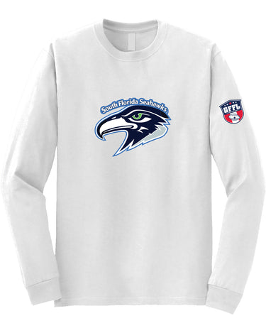 GFFL LS SOUTH FLORIDA SEAHAWKS LOGO TEE