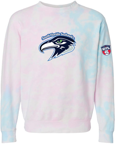 GFFL CREWNECK SOUTH FLORIDA SEAHAWKS LOGO SWEATER