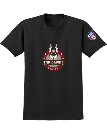 GFFL SS CANTON TOP DAWGS LOGO TEE