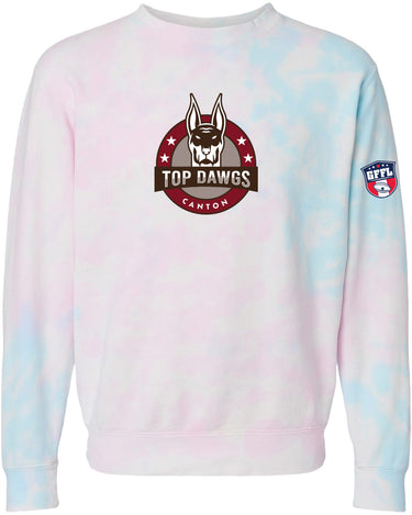 GFFL CREWNECK CANTON TOP DAWGS LOGO SWEATER